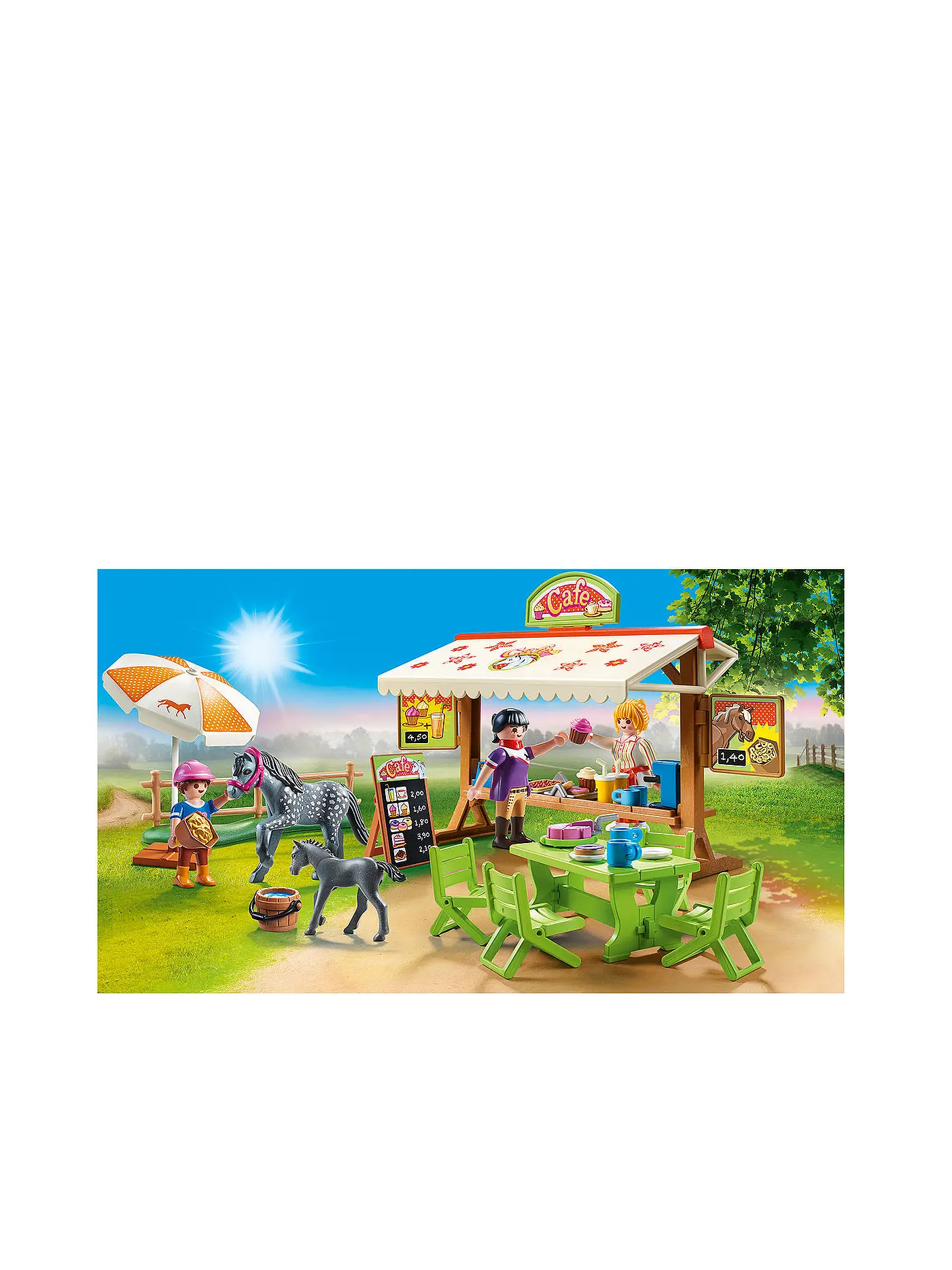 PLAYMOBIL | Ponyhof - Pony - Café 70519 | 